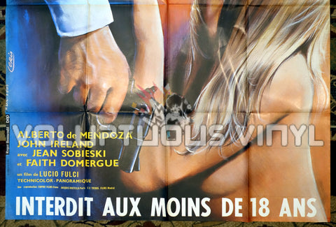 Perversion Story - French Grande Poster - Marisa Mell Nude - Bottom Half
