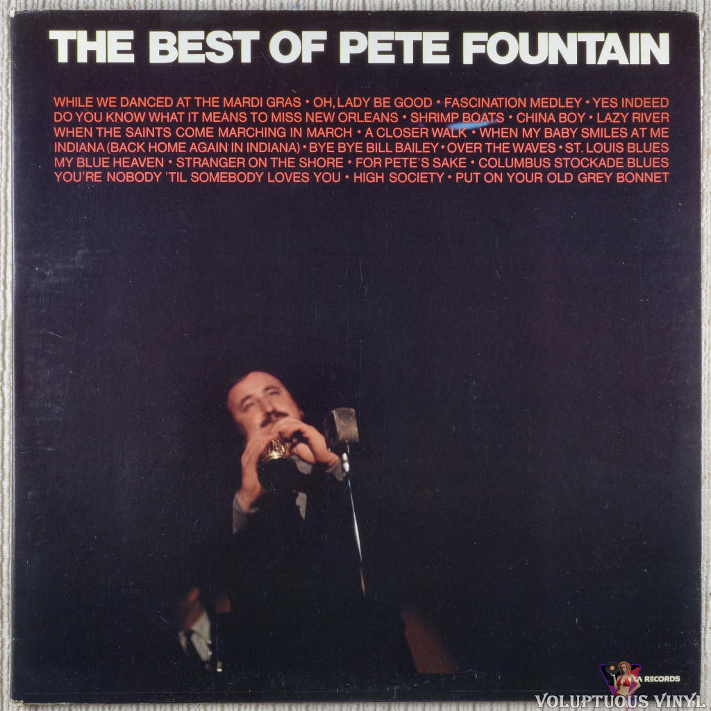 Pete Fountain – The Best Of Pete Fountain vinyl record front cover