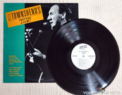 Pete Townshend ‎– Pete Townshend's Deep End Live! - Vinyl Record