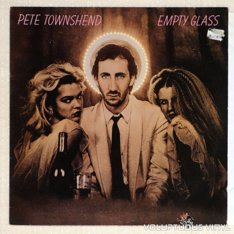 Pete Townshend – Empty Glass vinyl record front cover