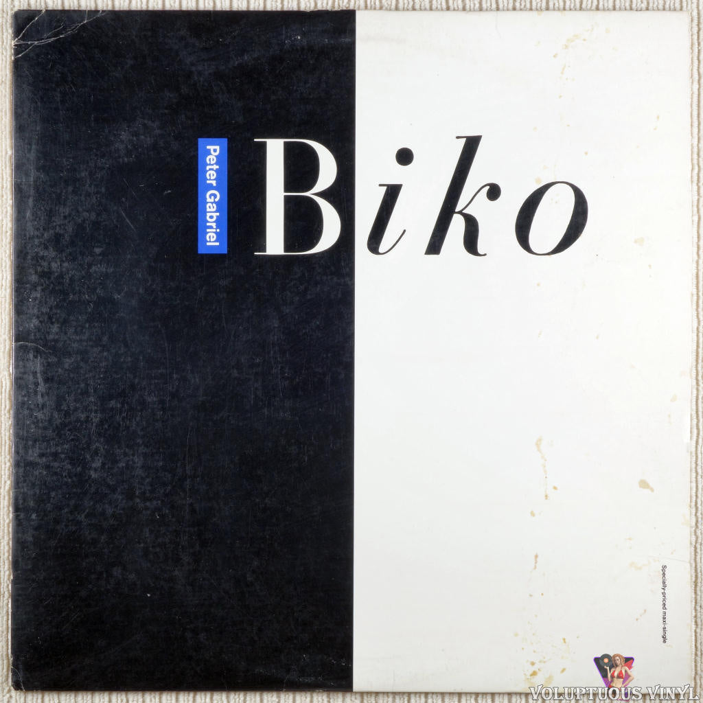 Pligt Descent salami Peter Gabriel ‎– Biko (1987) Vinyl, 12", 33 ⅓ RPM, Maxi-Single, Stereo –  Voluptuous Vinyl Records