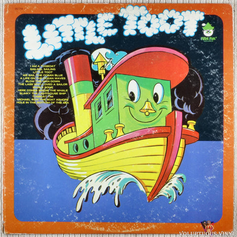 Peter Pan Players And Orchestra – Little Toot vinyl record front cover
