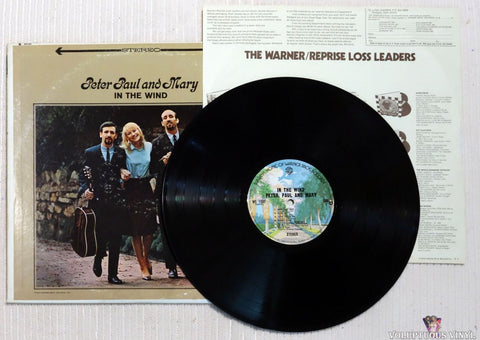 Peter, Paul And Mary ‎– In The Wind vinyl record