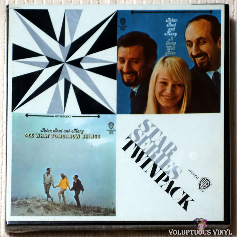 Peter, Paul & Mary‎– A Song Will Rise / See What Tomorrow Brings reel to reel front cover