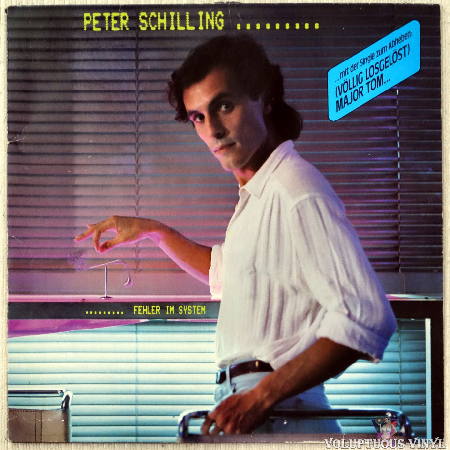 Peter Schilling ‎– Fehler Im System vinyl record front cover