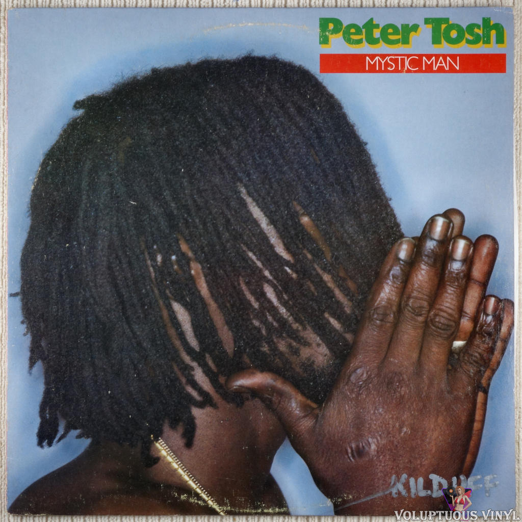 Peter Tosh ‎– Mystic Man vinyl record front cover