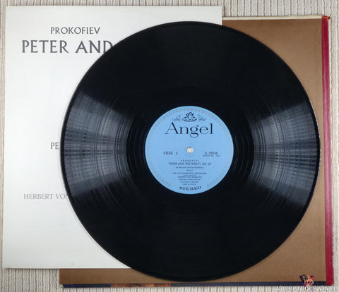 Peter Ustinov, Philharmonia Orchestra, Herbert von Karajan ‎– Peter And The Wolf / Toy Symphony vinyl record