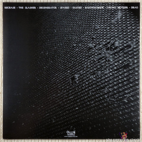 Pharaoh ‎– Negative Everything vinyl record back cover