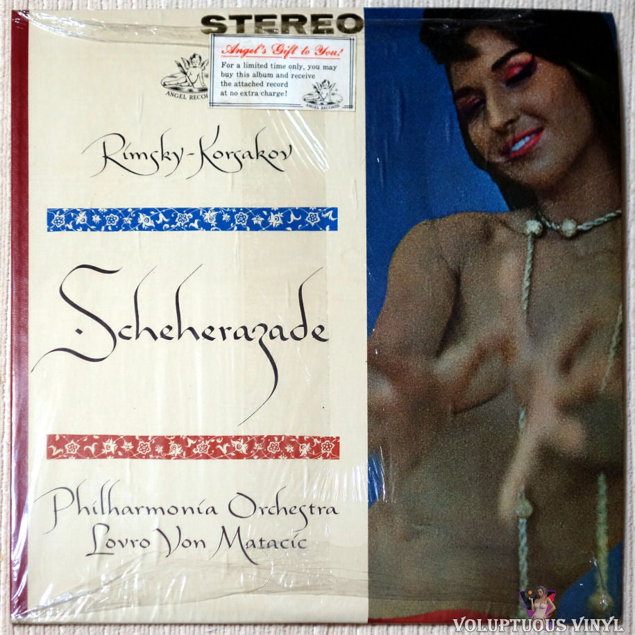 The Philharmonia Orchestra – Rimsky-Korsakov Scheherazade vinyl record front cover