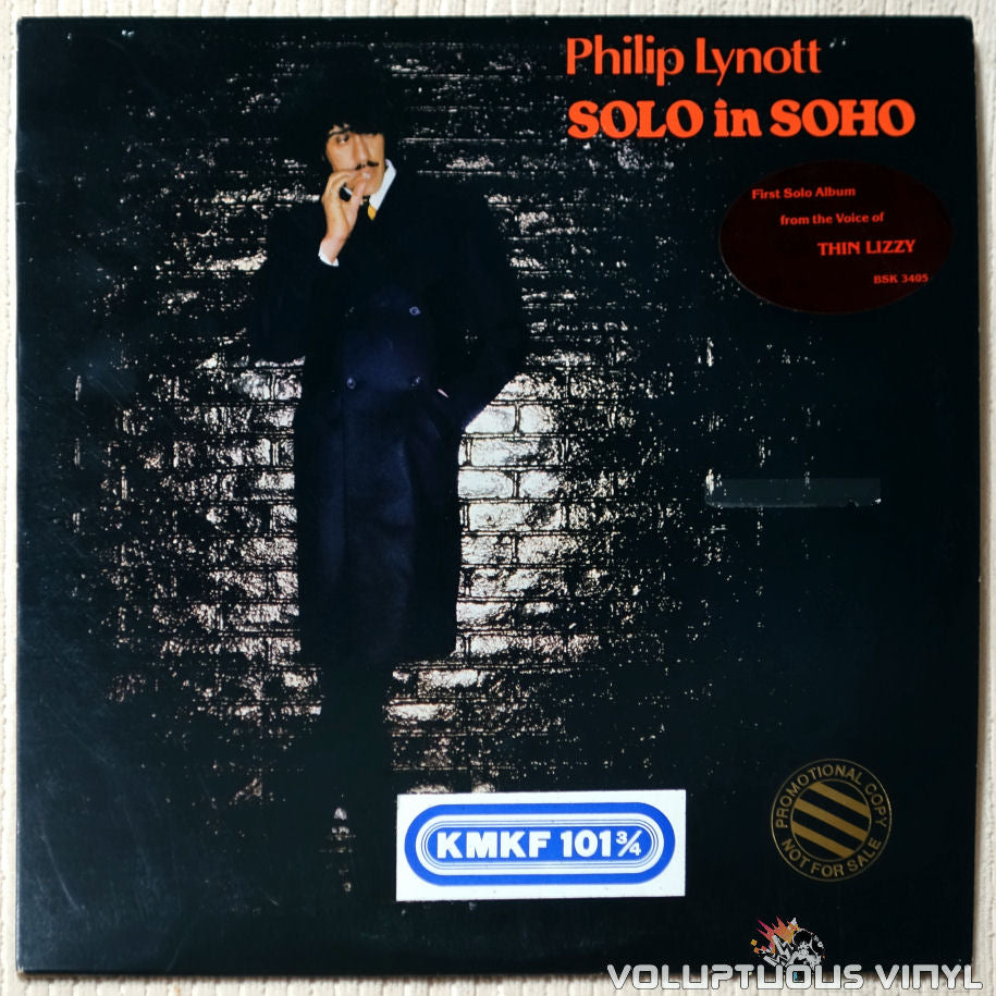 Philip Lynott ‎– Solo In Soho - Vinyl Record - Front Cover