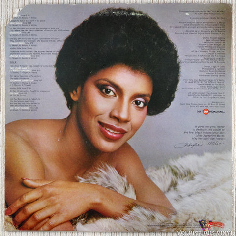 Phylicia Allen – Josephine Superstar vinyl record back cover