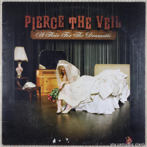 Pierce The Veil ‎– A Flair For The Dramatic vinyl record front cover