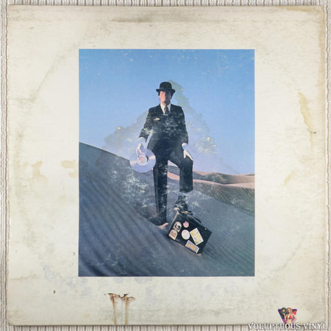 Pink Floyd – Wish You Were Here vinyl record back coverPink Floyd – Wish You Were Here vinyl record 