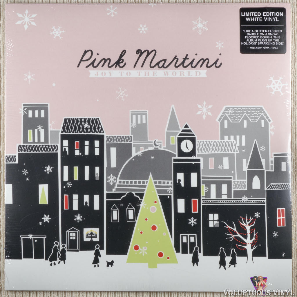Pink Martini ‎– Joy To The World vinyl record front cover