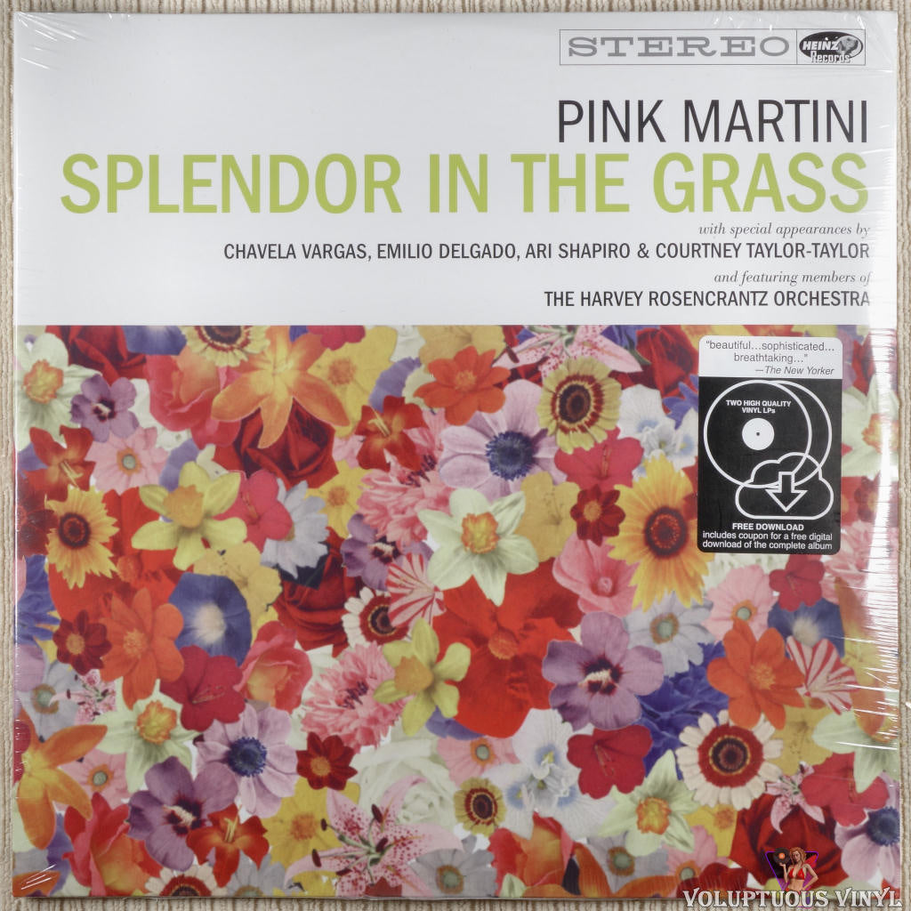 Pink Martini ‎– Splendor In The Grass vinyl record front cover