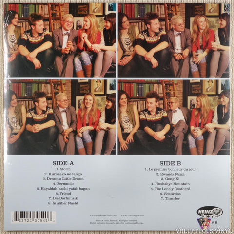 Pink Martini & The Von Trapps ‎– Dream A Little Dream vinyl record back cover