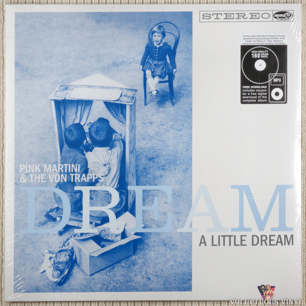 Pink Martini & The Von Trapps ‎– Dream A Little Dream vinyl record front cover