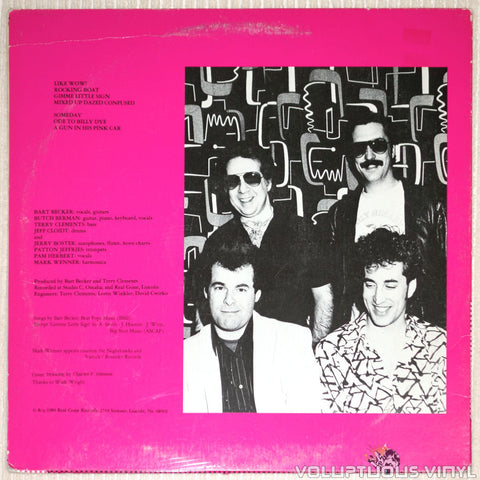 Pinky Black And The Excessives ‎– Oogum Boogum! - Vinyl Record - Back Cover