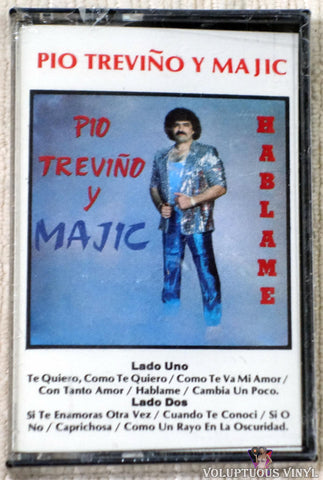 Pio Treviño Y Majic ‎– Hablame cassette tape front cover