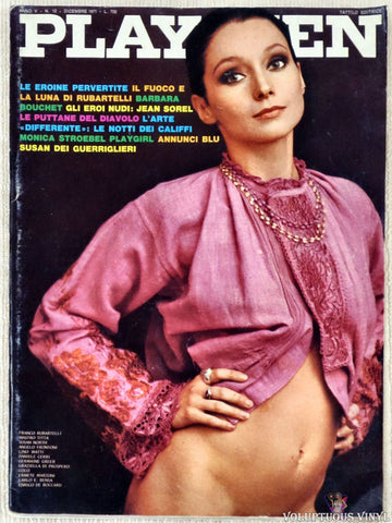 Playmen - December 1971 - Monica Strebel front cover