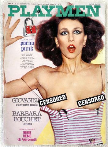 Playmen - November 1977 front cover
