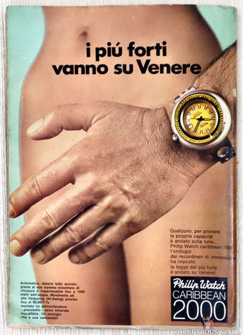 Playmen - September 1971 - back cover