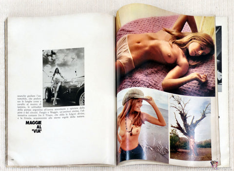 Playmen - September 1971 - Maggie nude model