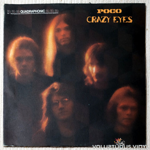 Poco ‎– Crazy Eyes - Vinyl Record - Front Cover
