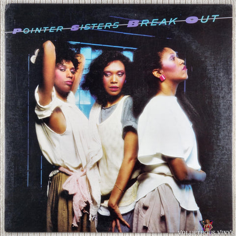 Pointer Sisters – Break Out vinyl record front cover
