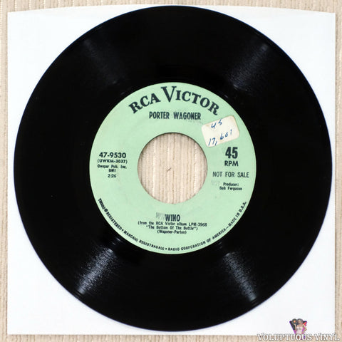Porter Wagoner ‎– Be Proud Of Your Man / Wino vinyl record Side B