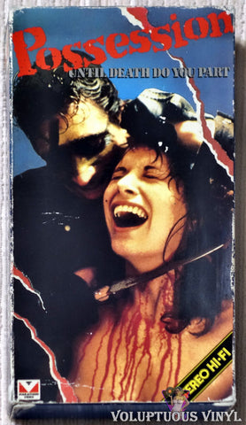 Possession Until Death Do You Part VHS tape front cover