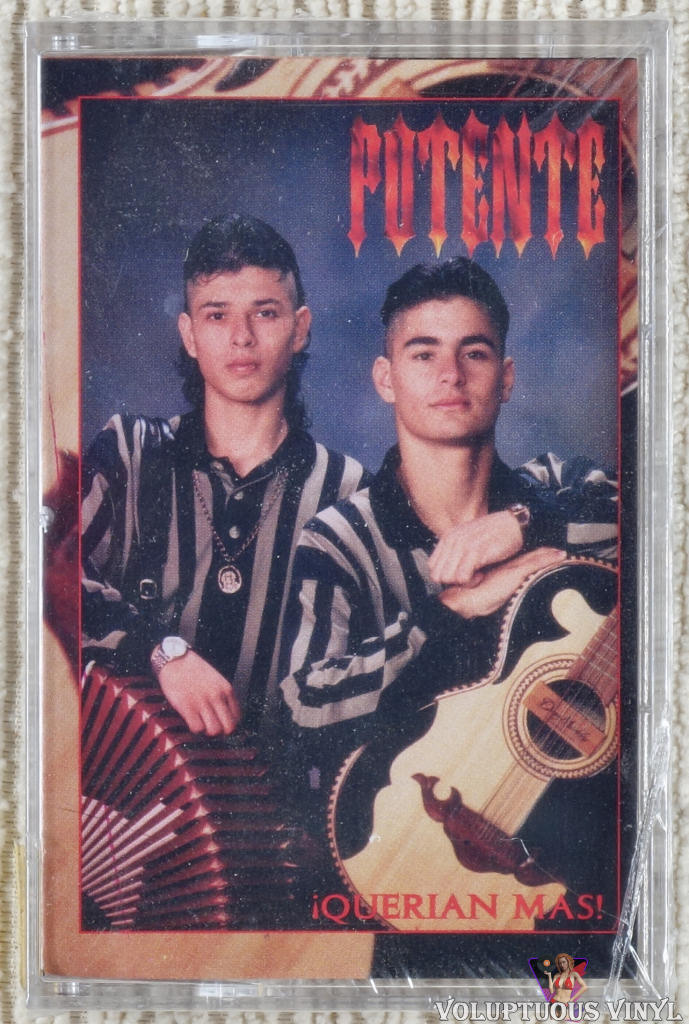 Potente ‎– ¡Querian Mas! cassette tape front cover