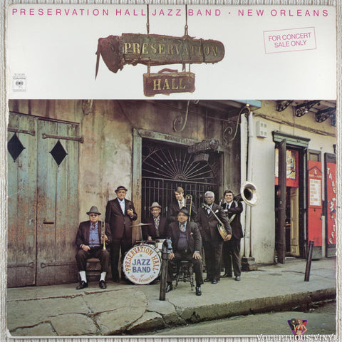 Preservation Hall Jazz Band – New Orleans, Vol. 1 vinyl record front cover