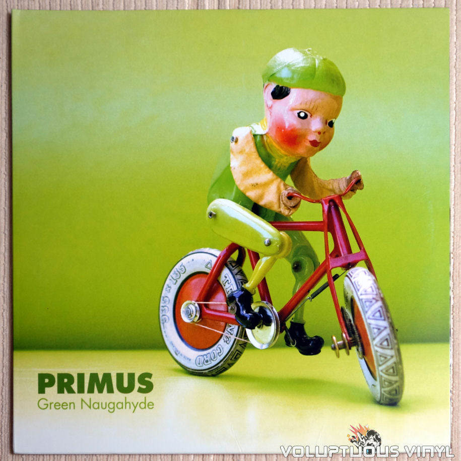 Primus ‎– Green Naugahyde - Vinyl Record - Front Cover