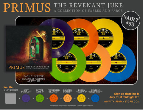 Primus – The Revenant Juke: A Collection Of Fables And Farce vinyl record vault collection