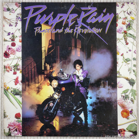 Prince And The Revolution – Purple Rain vinyl record front cover