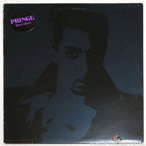 Prince ‎– Black Album - Vinyl Record - Front Cover