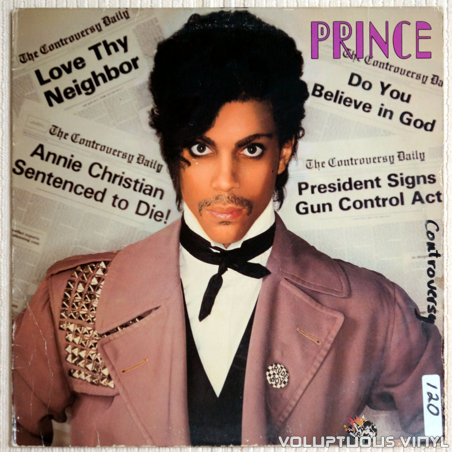 Prince ‎– Controversy - Vinyl Record - Front Cover