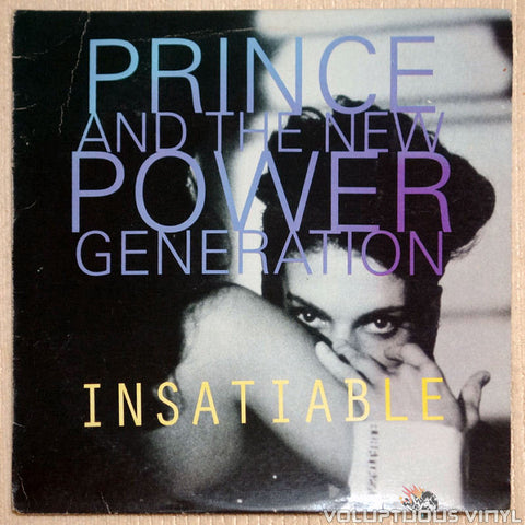 Prince And The New Power Generation ‎– Insatiable - Vinyl Record - Front Cover