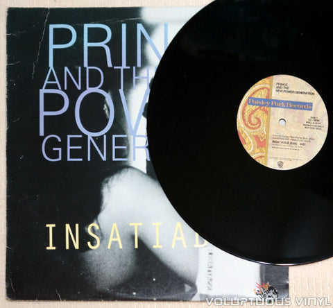 Prince And The New Power Generation ‎– Insatiable - Vinyl Record