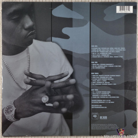 QB Finest ‎– Nas & Ill Will Records Presents Queensbridge The Album vinyl record back cover