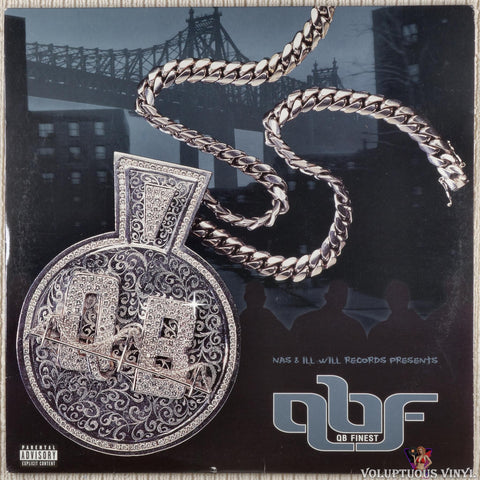 QB Finest ‎– Nas & Ill Will Records Presents Queensbridge The Album vinyl record front cover