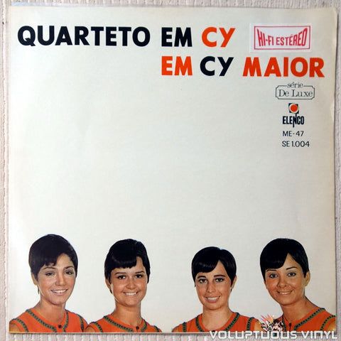 Quarteto Em Cy ‎– Em Cy Maior vinyl record front cover