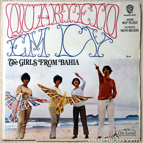 Quarteto Em Cy – The Girls From Bahia (1967) Mono, Brazilian Press