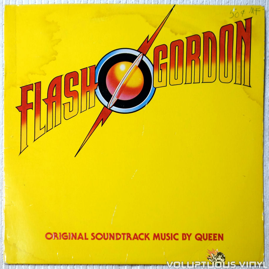 Queen ‎– Flash Gordon vinyl record front cover
