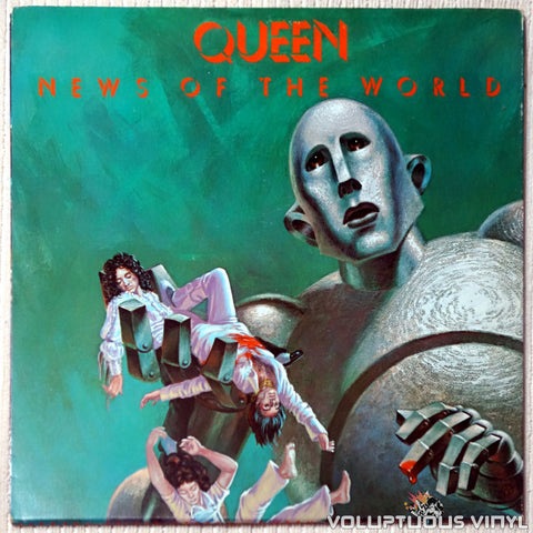 Queen ‎– News Of The World - Vinyl Record - Front Cover