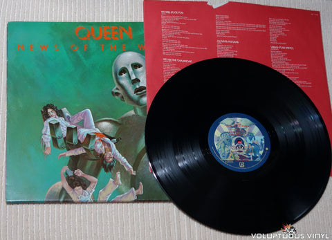 Queen ‎– News Of The World - Vinyl Record
