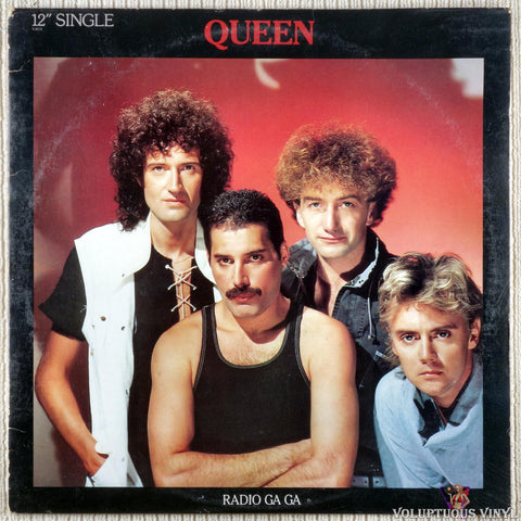 Queen – Radio Ga Ga vinyl record front cover