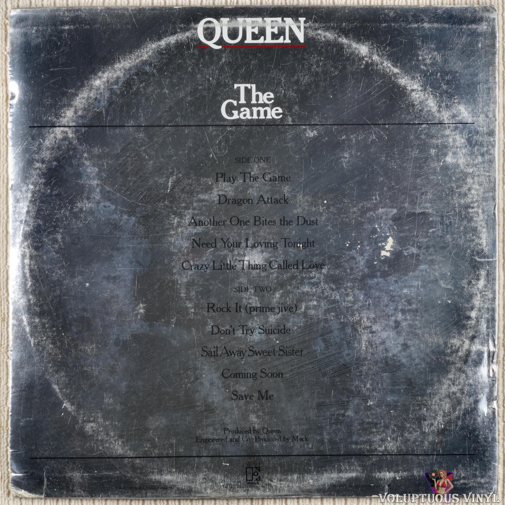 Queen – The Game (1980, Foil Sleeve, Vinyl) - Discogs