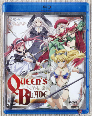 Queen's Blade Beautiful Warriors Blu-ray front cover